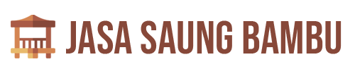 Jasa Saung bambu